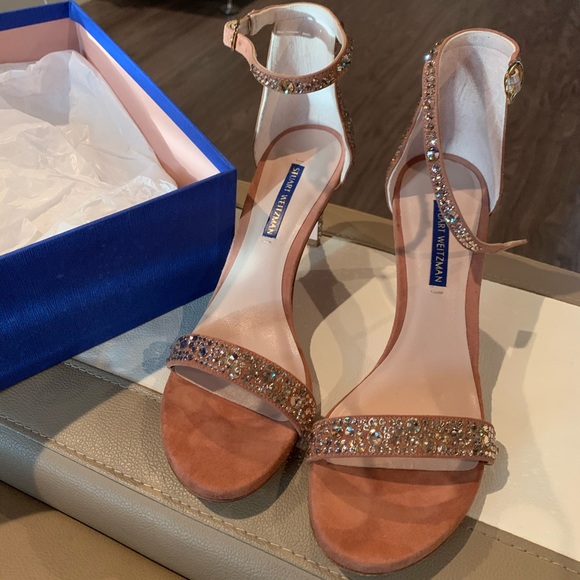 Stuart Weitzman Crystal Sandals - Picture 12 of 16